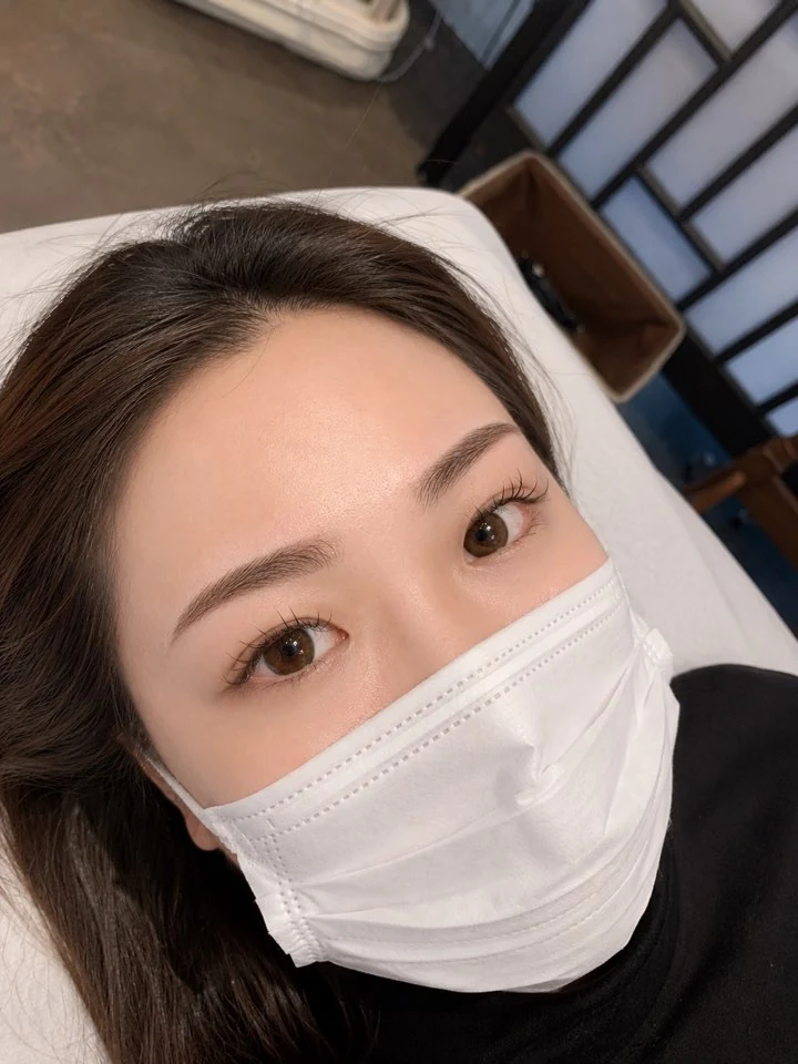 제주 서귀포 표선 뷰티가브 속눈썹펌 후 자연스러운 컬